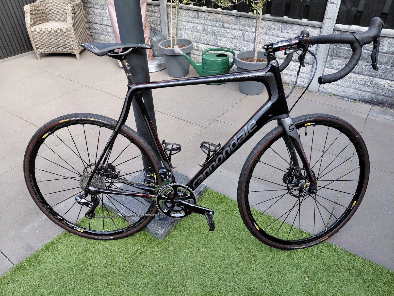 Racefiets Cannondale Synapse Carbon Ultegra DI2, 28 inch, Gebruikt, Carbon, 57 tot 61 cm