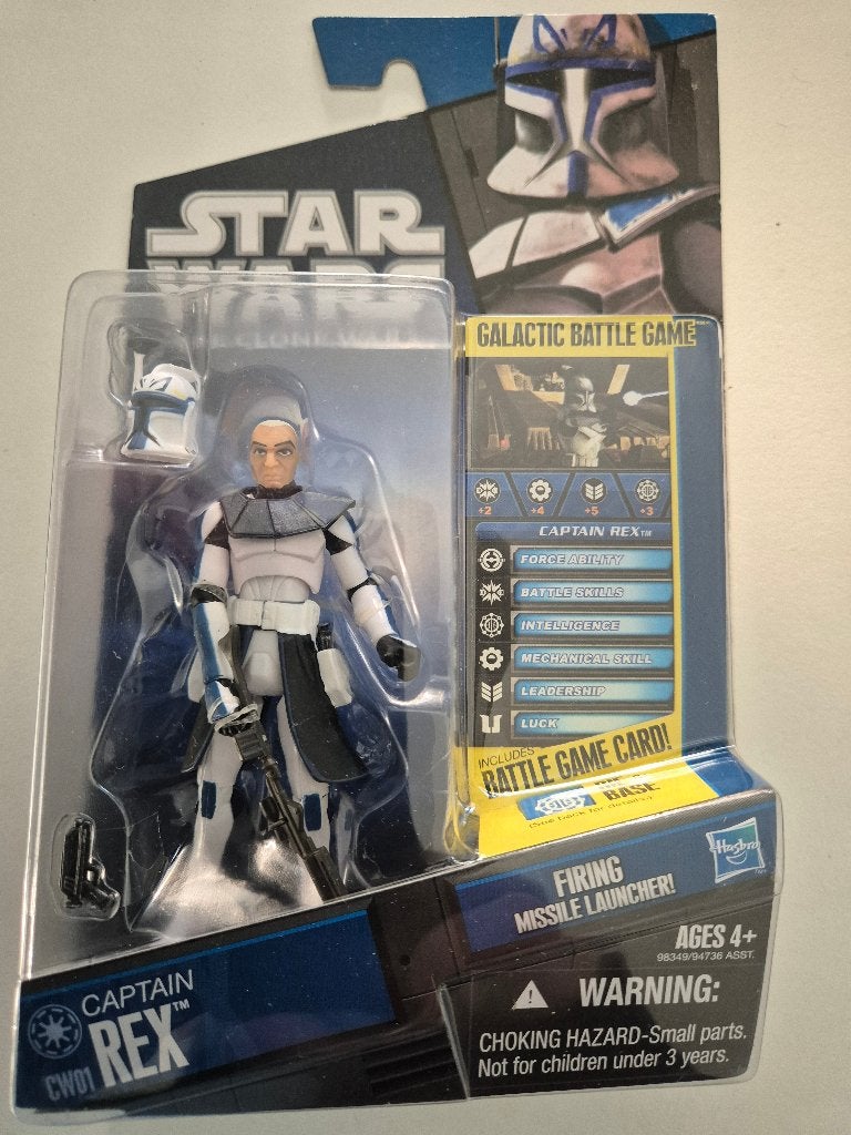 Star Wars CW 2010 CW01 Captain Rex, Verzamelen, Star Wars, Nieuw, Actiefiguurtje, Ophalen of Verzenden