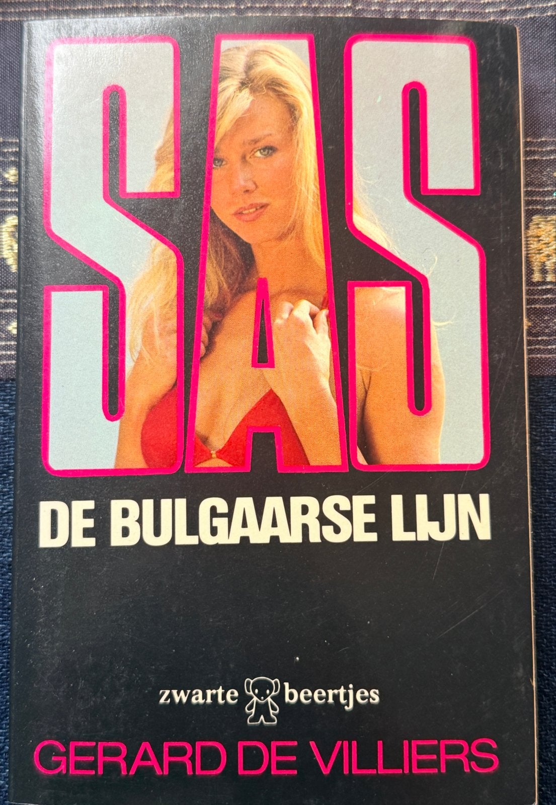 SAS De Bulgaarse Lijn - Gerard de Villiers, Ophalen of Verzenden, Gelezen, Nederland
