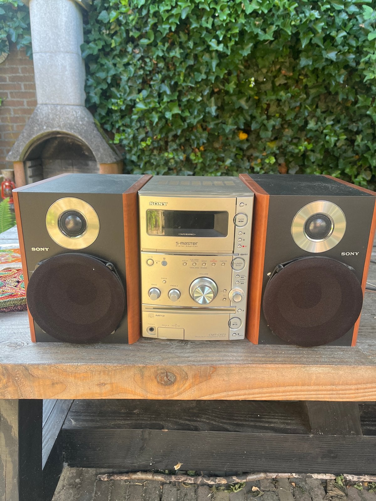 Sony Microset met CD-speler en Speakers, Audio, Tv en Foto, Stereo-sets, Gebruikt, Ophalen of Verzenden, Microset, Sony