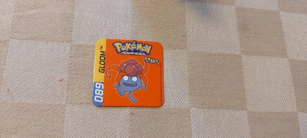 magneet speelgoed pokemon panini staks Gloom 2003, Ophalen of Verzenden, Nieuw