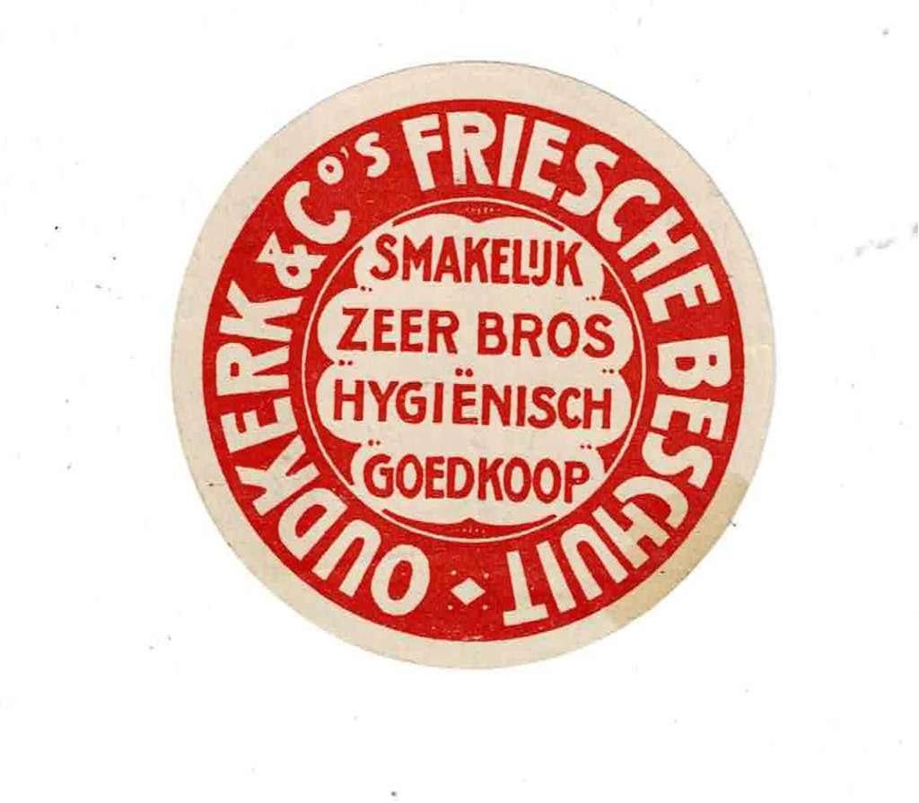 Oude sluitzegel van "OUDKERK & Co.", Verzamelen, Merken en Reclamevoorwerpen, Zo goed als nieuw, Overige typen, Verzenden
