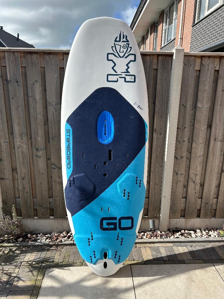Starboard GO 144 + STX tuigage 3.6 I COMPLETE SET VAARKLAAR, Watersport en Boten, Ophalen, Met draagtas, Minder dan 250 cm, Zo goed als nieuw