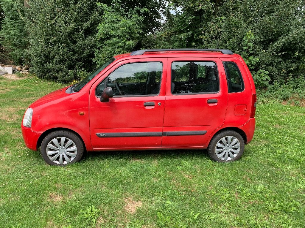 WAGON R 1.3 + ORGINREEL NL MET 136093 KM MET BOEKJES EN NAP, Auto's, Suzuki, Bedrijf, Wagon R+, ABS, Airbags, Alarm, Dakrails