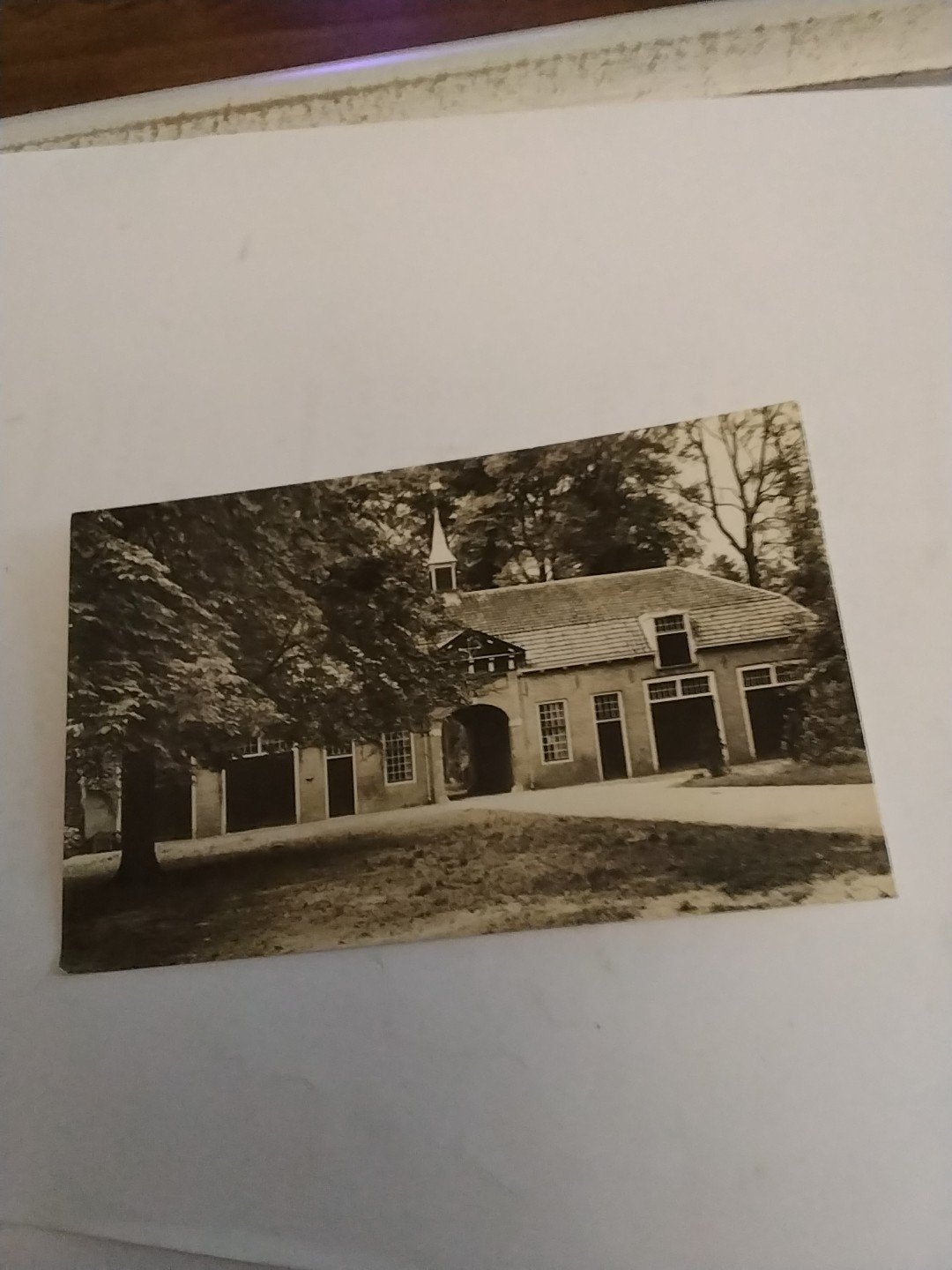 Oude Ansichtkaart Jeugdherberg Rhijnauwen Bunnik Koetshuis, Ophalen of Verzenden, 1920 tot 1940, Ongelopen, Utrecht