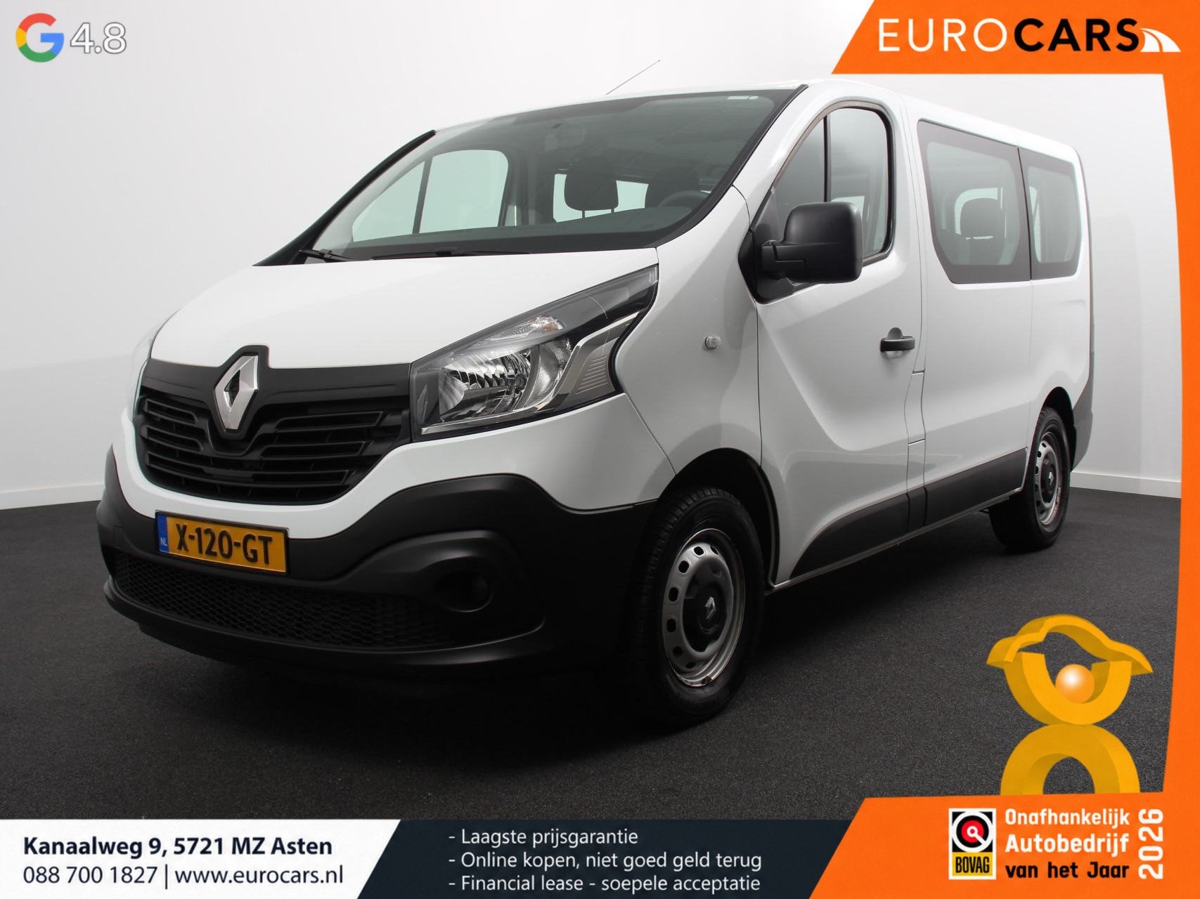 Renault Trafic Passenger 1.6 dCi Zen Energy 9persoons PERSON, Auto's, Stof, Gebruikt, Euro 6, 255 €/maand
