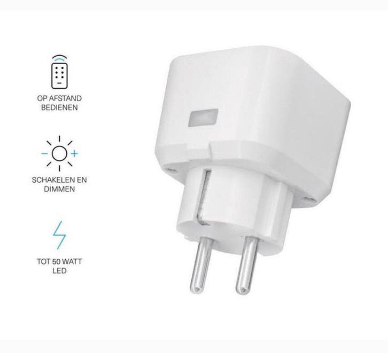 KlikAanKlikUit stekker Stopcontactdimmer dimmer ACC-250-LD, Nieuw, Ophalen of Verzenden, H, H
