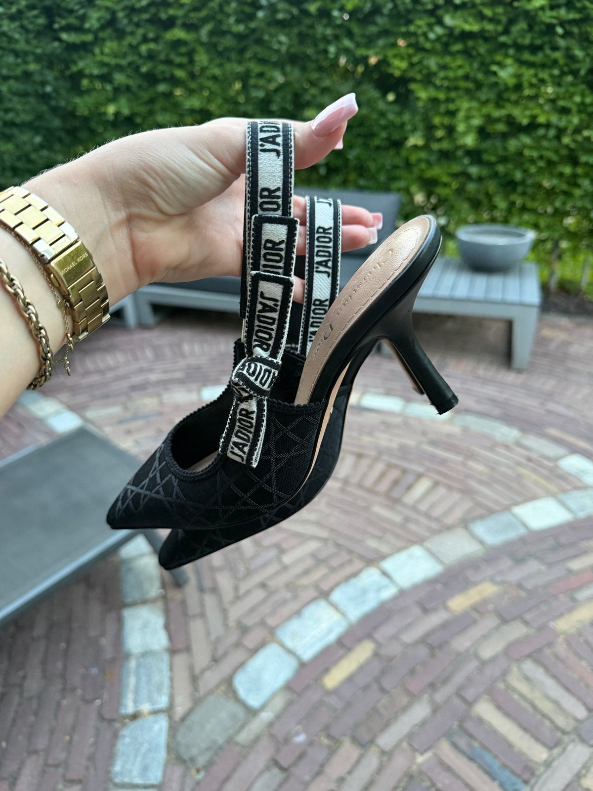 Dior J'Adior Pumps Maat 37 - Zo goed als nieuw, Ophalen of Verzenden, Zo goed als nieuw, Zwart, Pumps