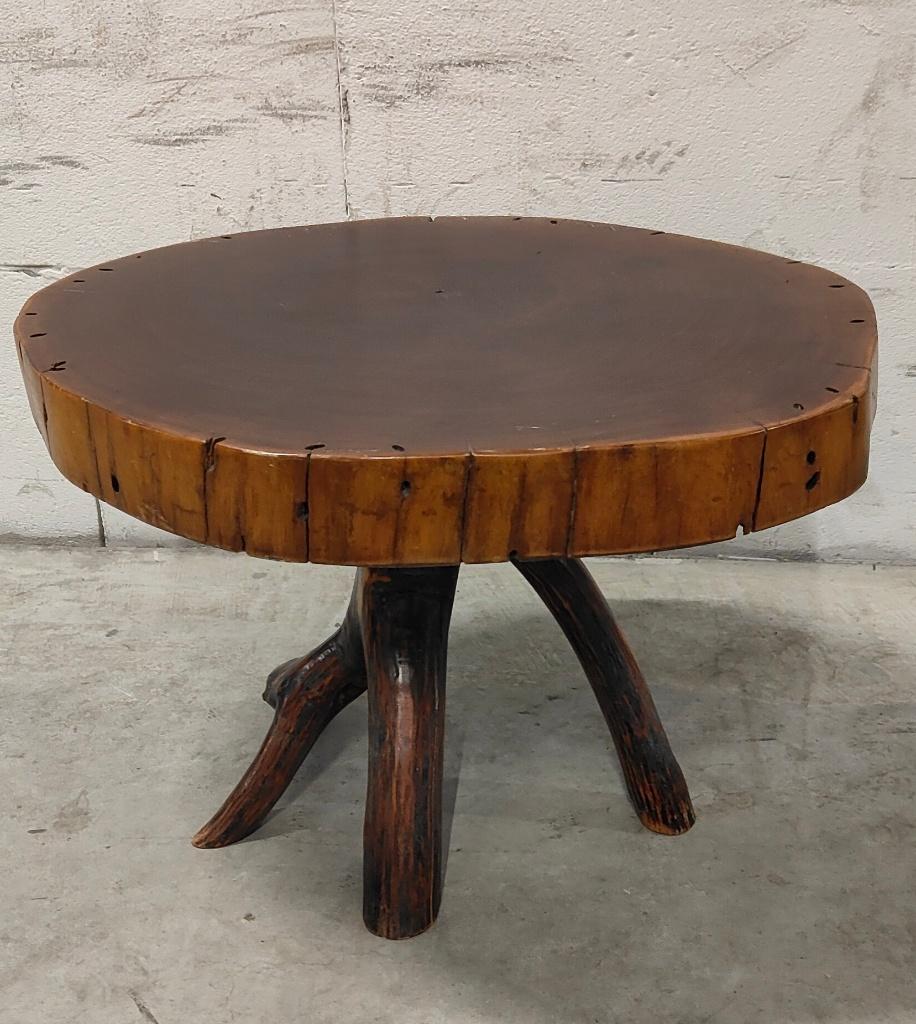 Salontafel van gezaagd hout, Huis en Inrichting, Ophalen, Gebruikt, 50 tot 100 cm, Eikenhout