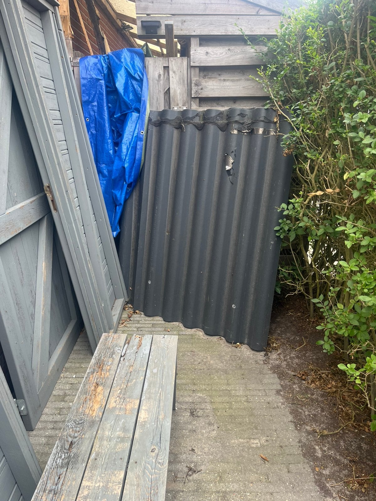 Gratis vier golfplaten 150/110, Ophalen, Overige materialen, Minder dan 3 meter, 1 tot 2 meter