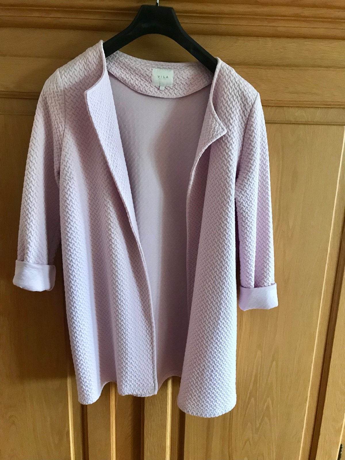 Vila Jasje - Roze/Lila - Maat L, Kleding | Dames, Maat 42/44 (L), Ophalen of Verzenden, Zo goed als nieuw, Jasje
