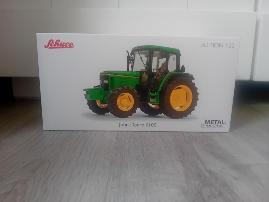 John deere 6100 schuco, Ophalen of Verzenden, Nieuw, Tractor of Landbouw, Schuco