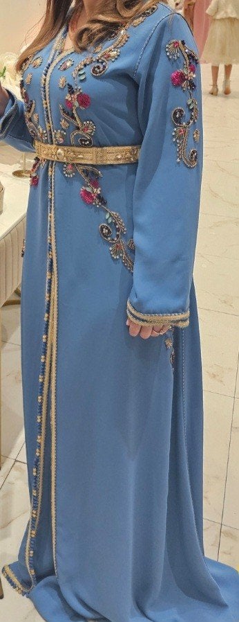 Kaftan Takshita Takchita Marokkaanse jurk, Ophalen of Verzenden, Zo goed als nieuw, Maat 36 (S), Overige typen