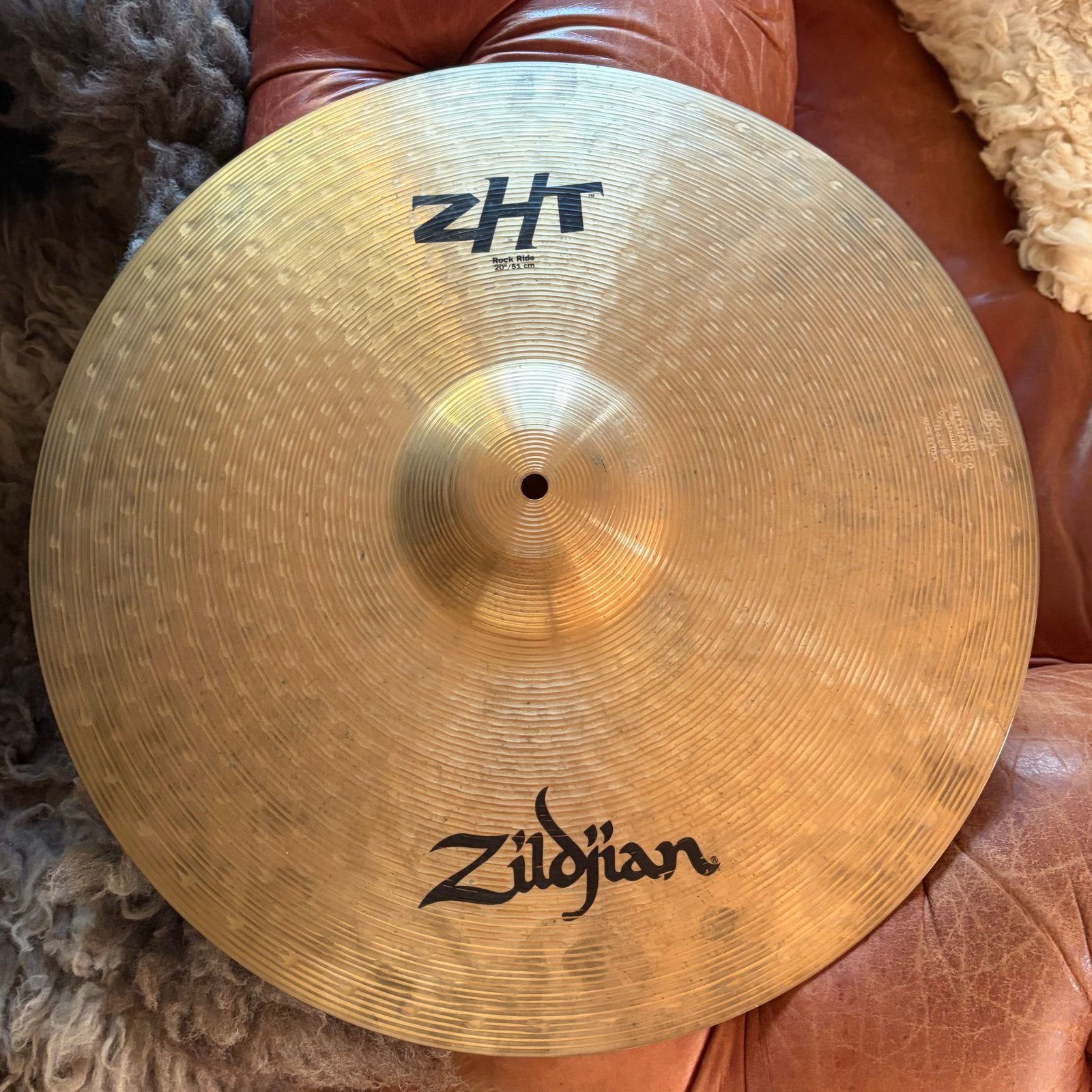20” Zildjian ZHT Rock Ride [2006] - budget cymbal, Gebruikt, Usa, Drums of Percussie, Ophalen of Verzenden