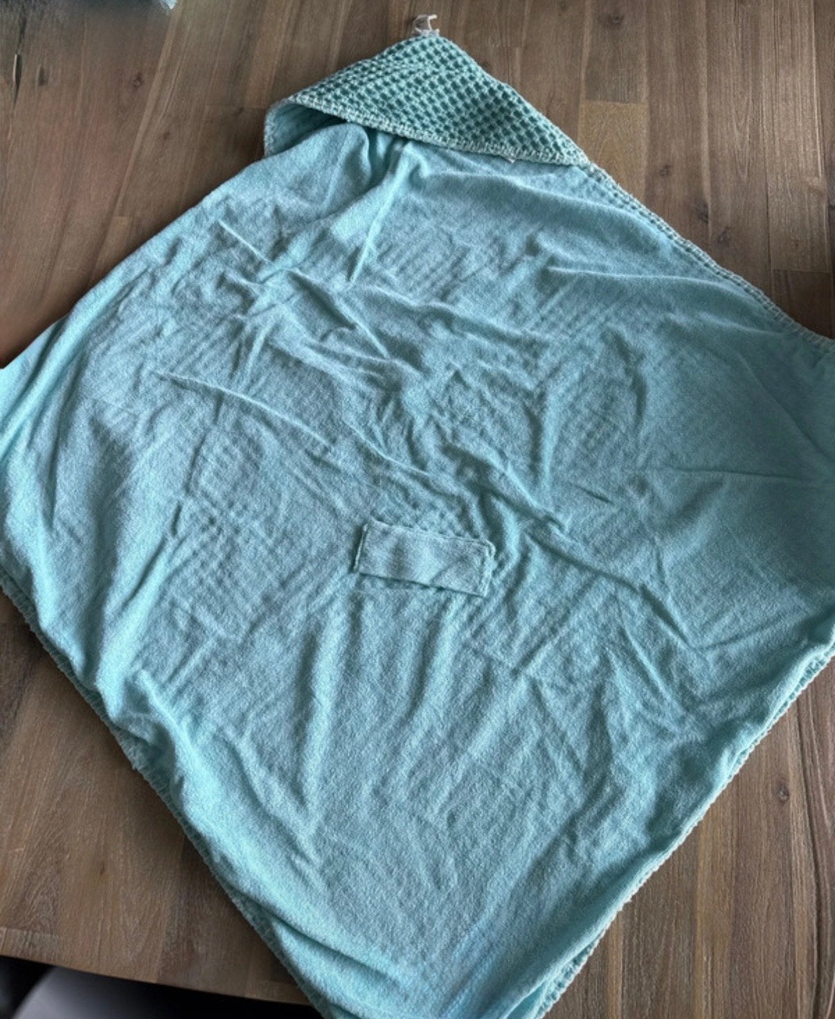 Koeka badcape / wikkeldoek - mintgroen, Kinderen en Baby's, Ophalen, Gebruikt