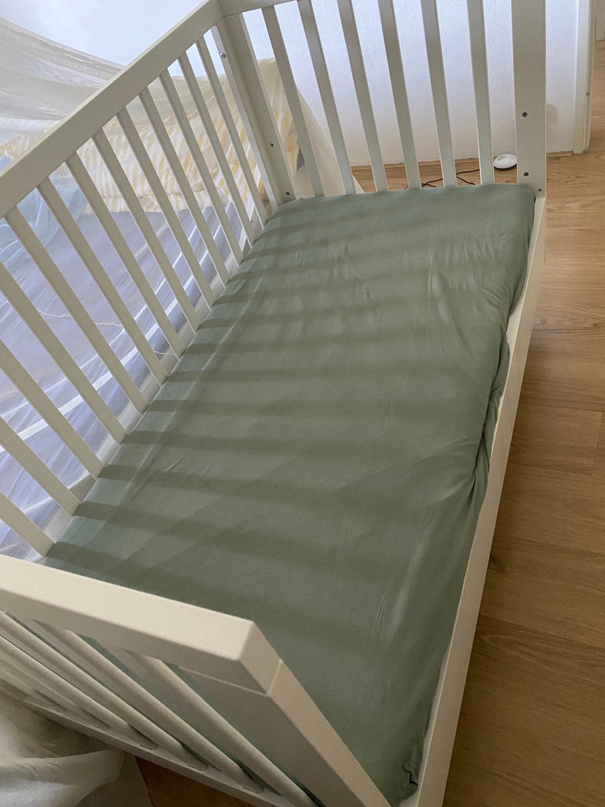 Doorgroeiledikant wit 140X70 Bocca incl matras, Ophalen, Gebruikt, 70 tot 85 cm, 140 tot 160 cm