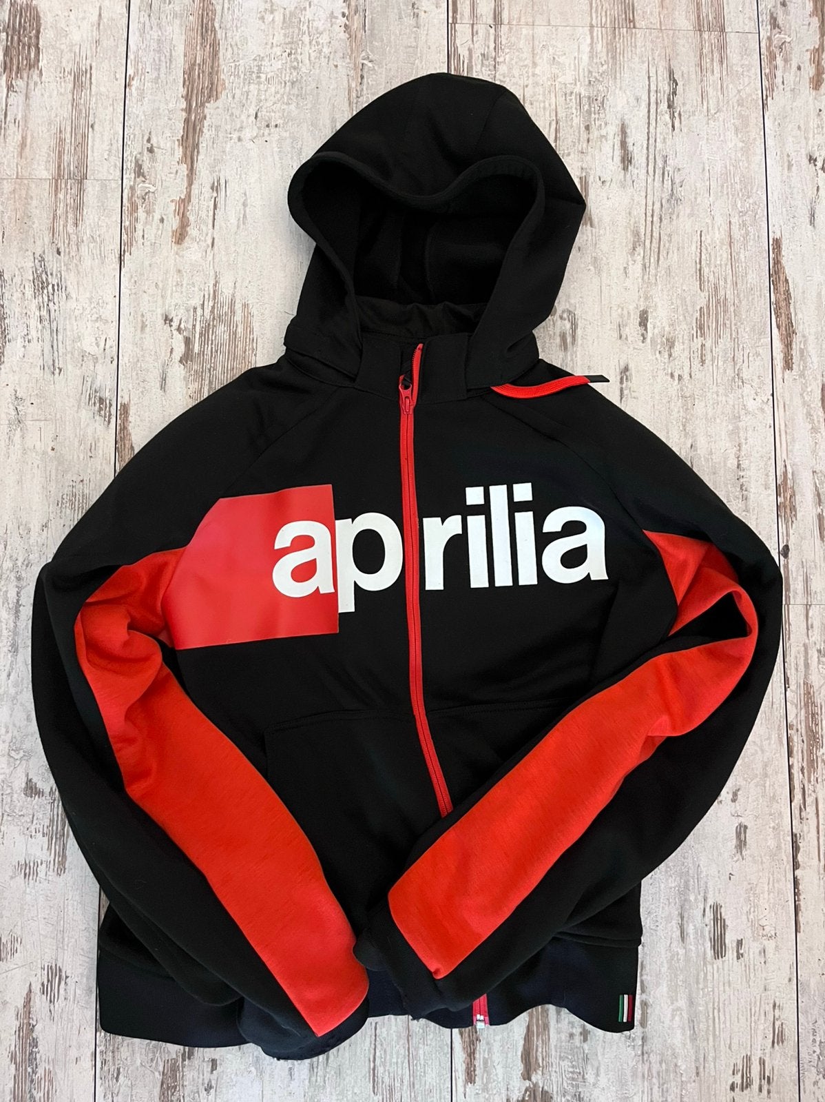 Als nieuw - Aprilia AlpineStars Hoodie XL, Motoren, Ophalen of Verzenden, Tweedehands, Heren, Jas | textiel