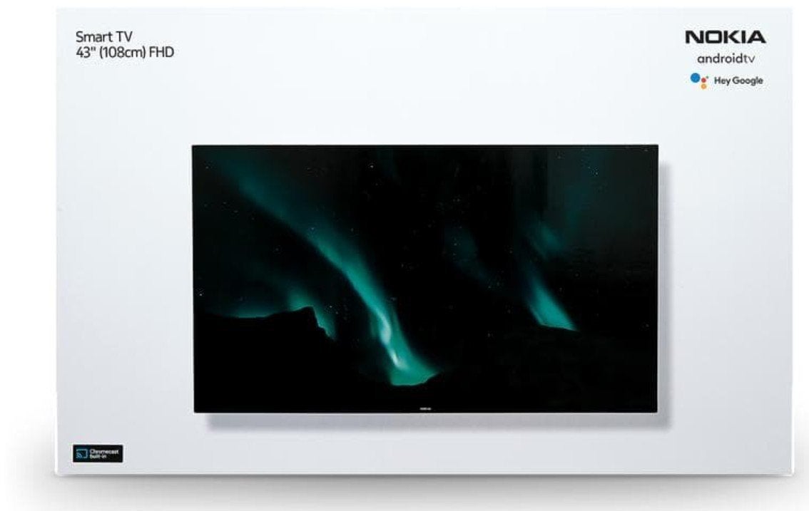 Nokia Smart TV 4300B 43 inch Full HD Android TV Ziggo Go, LED, 50 Hz, Zo goed als nieuw, 100 cm of meer