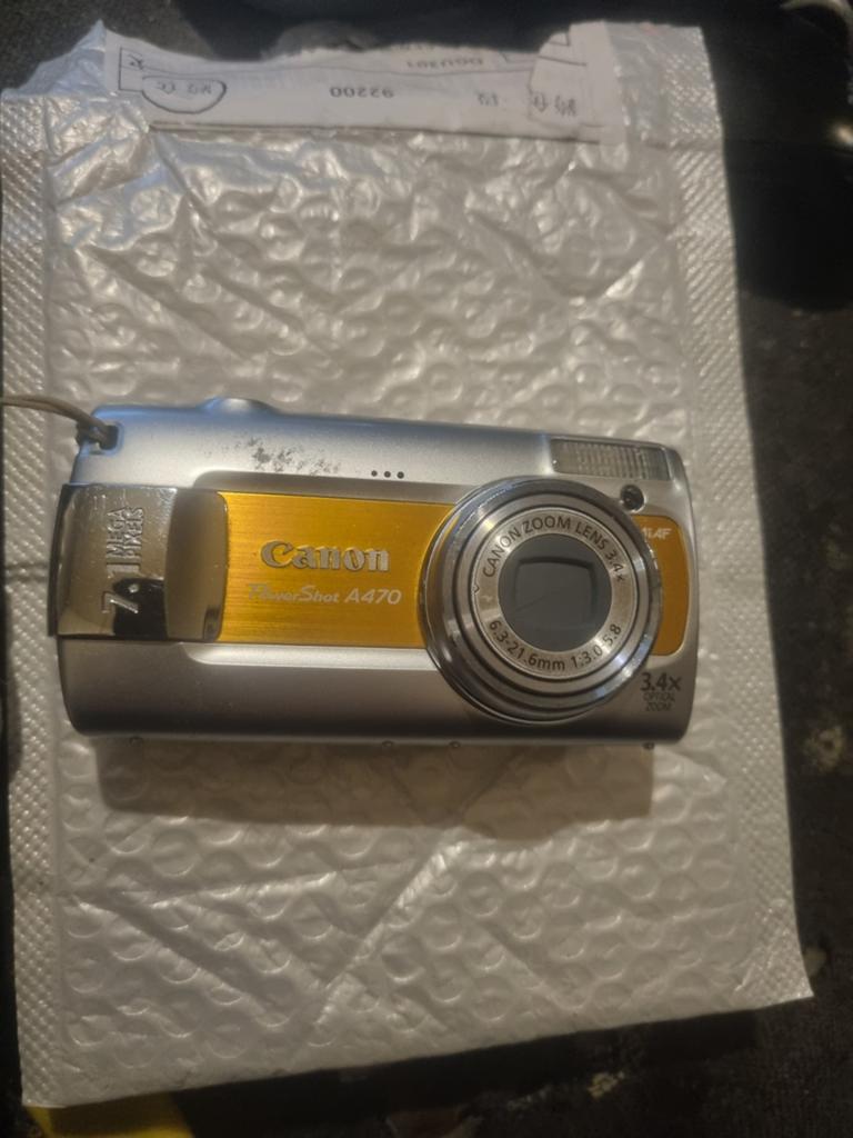 Canon PowerShot A470 Compact Camera - Gebruikt, Gebruikt, Canon, Compact, Ophalen of Verzenden