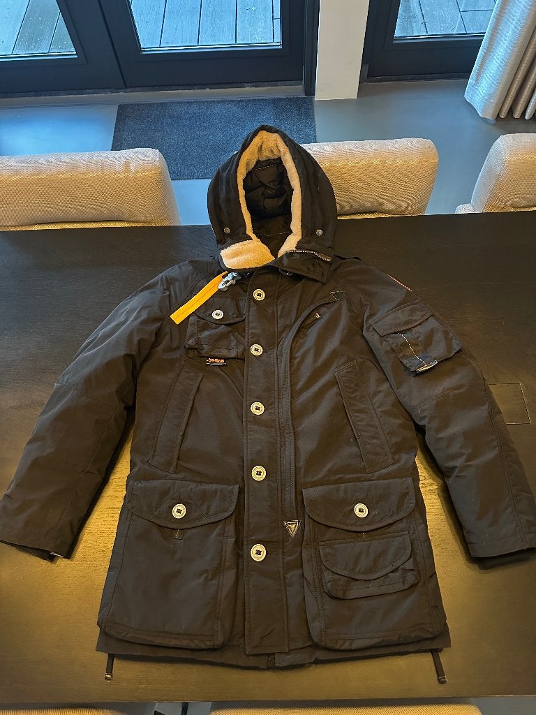 PARAJUMPERS SPECIALE AANBIEDING..SLECHTS € 399..ALS NIEUW, Maat 48/50 (M), Zwart, Parajumpers, Ophalen of Verzenden