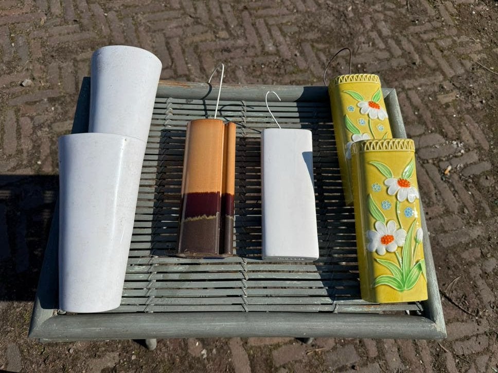 Vintage radiatorbakje/luchtbevochtiger - 6 beschikbaar, Ophalen of Verzenden