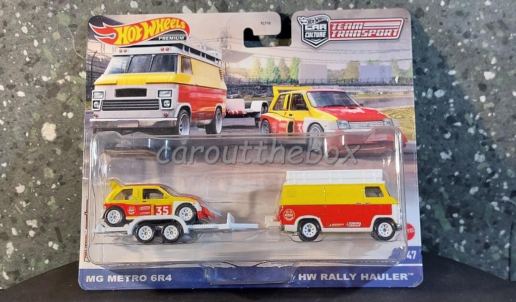 Team Transport #47 MG Metro 6R4 1:64 Hotwheels, Verzenden, Nieuw, Auto