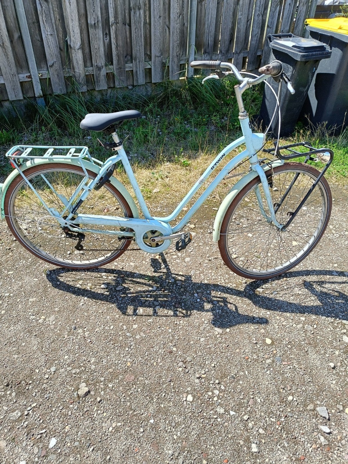 Dames fiets 28 inch met versnellingen, Velgrem, Versnellingen, 0 zitjes, Ophalen