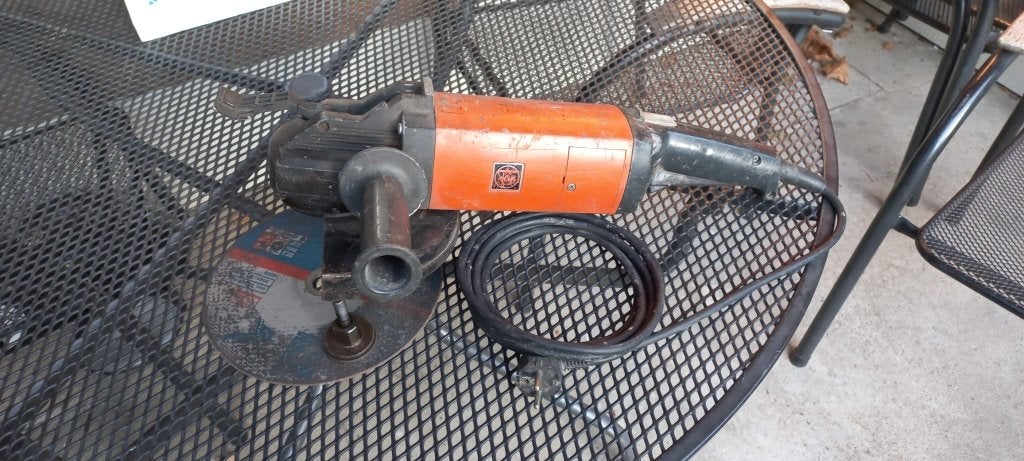 Fein zware slijptol, Ophalen, Gebruikt, Minder dan 700 watt, Haakse handslijpmachine