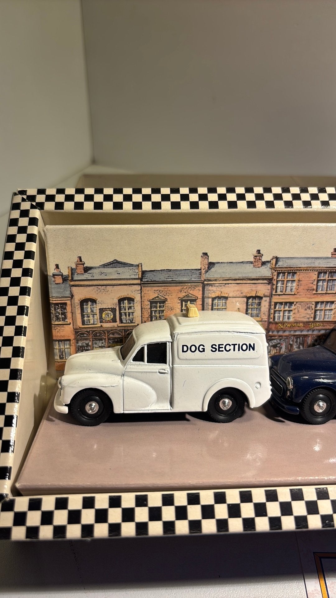 Morris minor vans d13/I corgi 1.43, Auto, Ophalen of Verzenden, Corgi, A