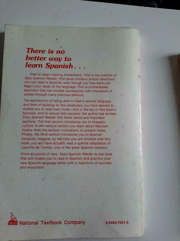 Easy Spanish reader en diccionario VOX, Spaans leren, Boeken, Ophalen of Verzenden, Alpha, Zo goed als nieuw, William T. Tardy