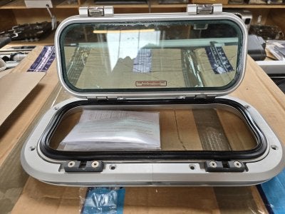 Klappoort Lewmar Atlantic  size 30, Niet ingevuld, Gebruikt, Niet ingevuld, Niet ingevuld