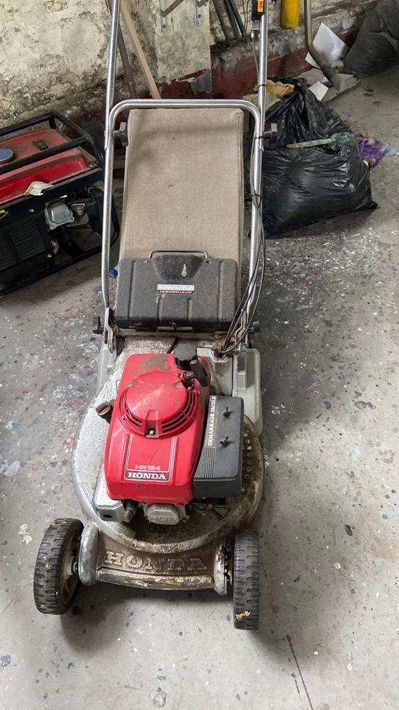 Honda HR194 grasmaaier, Tuin en Terras, Grasmaaiers, Ophalen, Gebruikt, 50 cm of meer, Kooimesmaaier