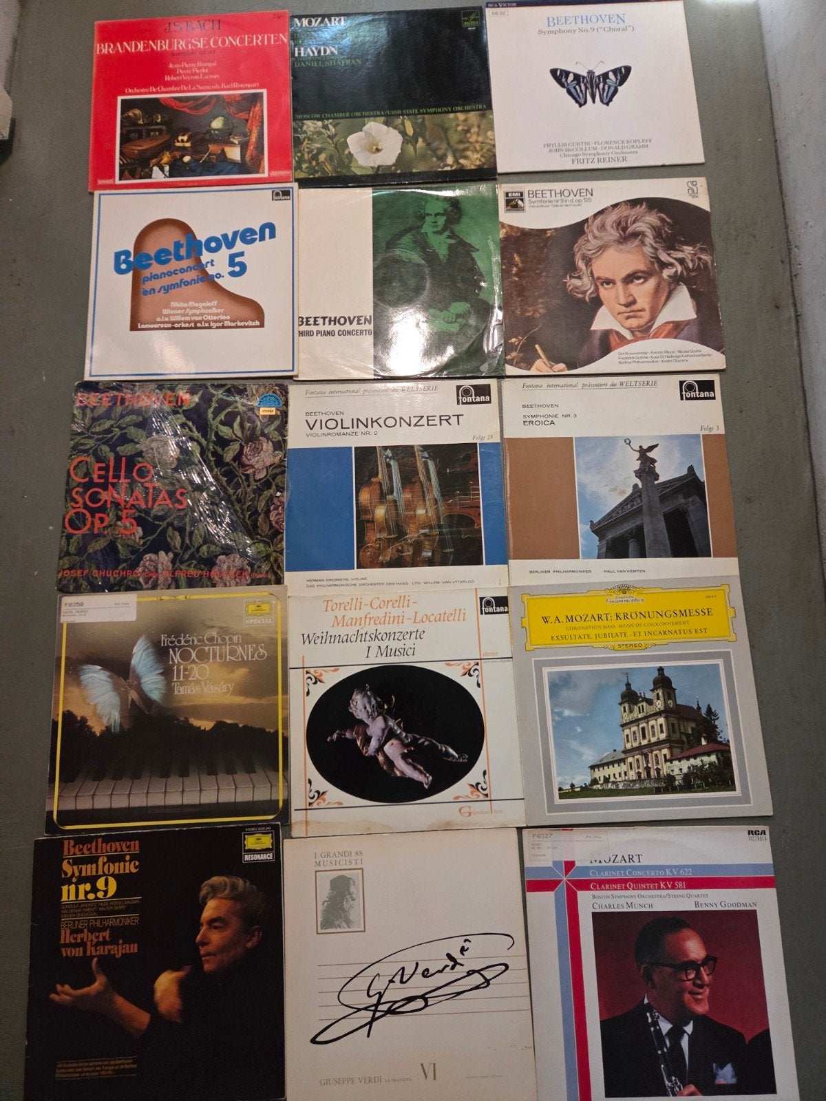 Klassieke lp's  ( 2 dozen vol ), Ophalen, Gebruikt, Overige typen, 12 inch