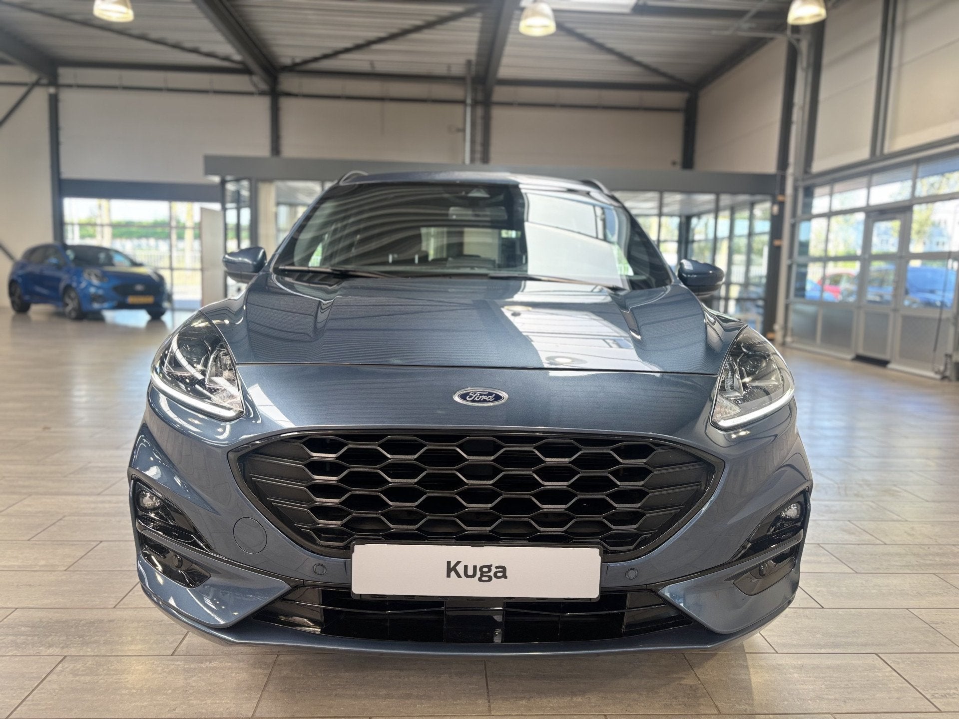 Ford Kuga 2.5 PHEV ST-Line | Winter Pack | Camera | 100% ond, Gebruikt, 4 cilinders, Blauw, Plug-in hybride