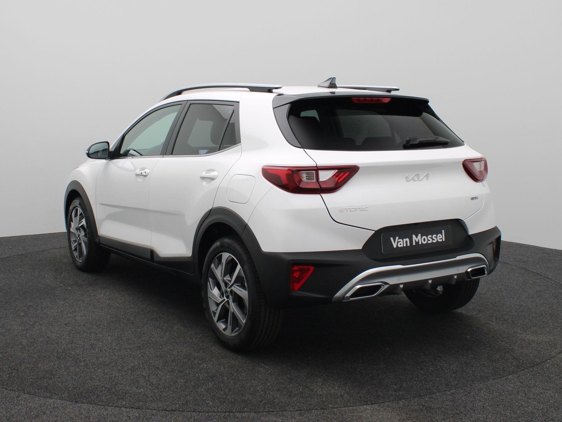 Kia Stonic 1.0 T-GDi MHEV GT-PlusLine | Dodehoek sensor | St, Auto's, Voorwielaandrijving, 101 pk, Euro 6, Leder en Stof
