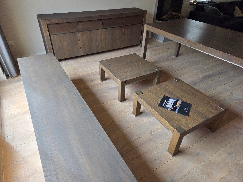 Woonkamer meubelset - tafel / Tv-Meubel / salon, Ophalen, Gebruikt