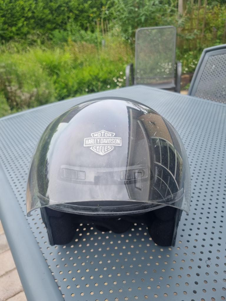Harley davidson helm, Motoren, Ophalen of Verzenden, Tweedehands, Integraalhelm, Overige merken