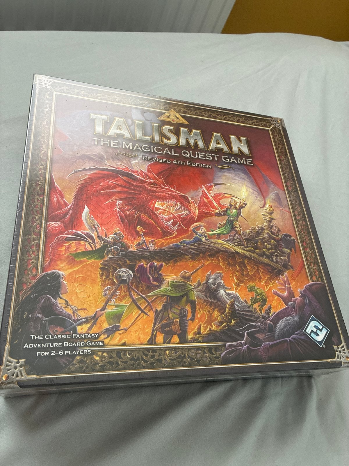 Talisman: The Magical Quest Game - Revised 4th Edition, Hobby en Vrije tijd, Gezelschapsspellen | Bordspellen, Drie of vier spelers