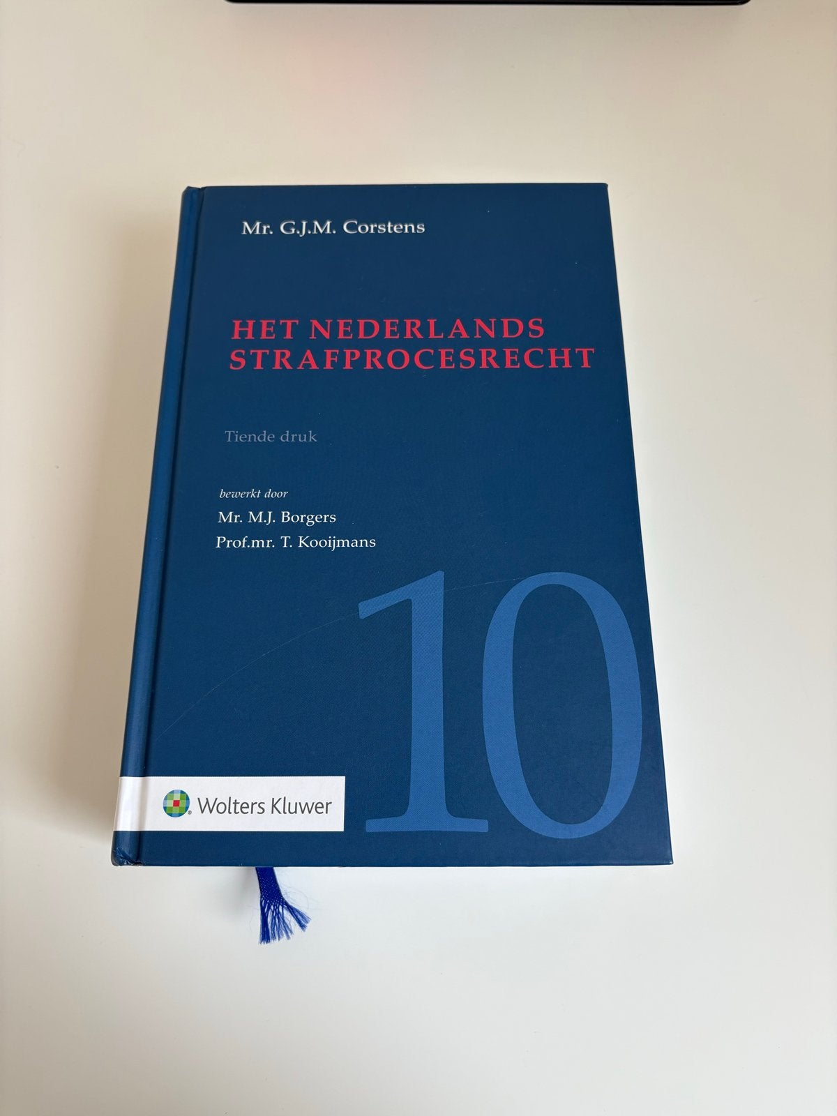Het Nederlands Strafprocesrecht - tiende druk, Ophalen of Verzenden, Gamma, Gelezen, WO