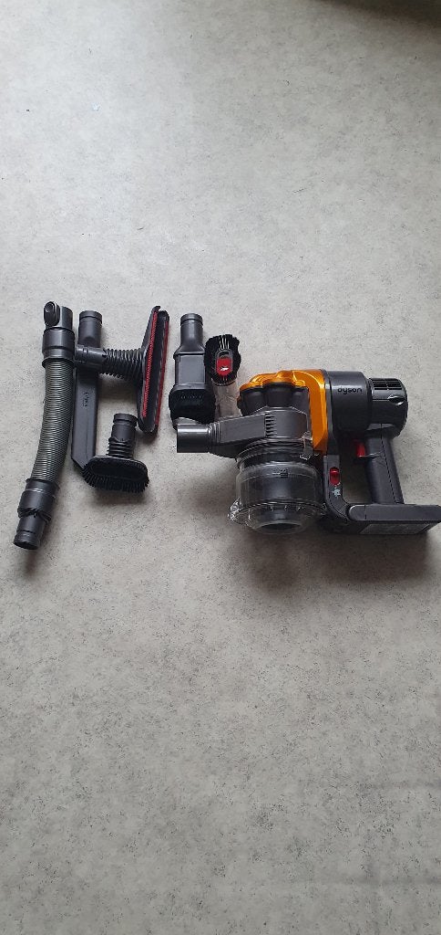 Dyson stofzuiger DC 16/34, Draadloos, Ophalen of Verzenden, Zo goed als nieuw, Reservoir