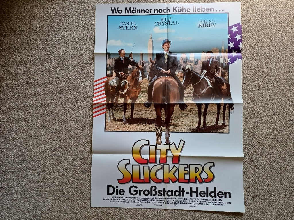 CITY   SLICKERS     filmposter., Rechthoekig Staand, Verzenden, Nieuw, A1 t/m A3