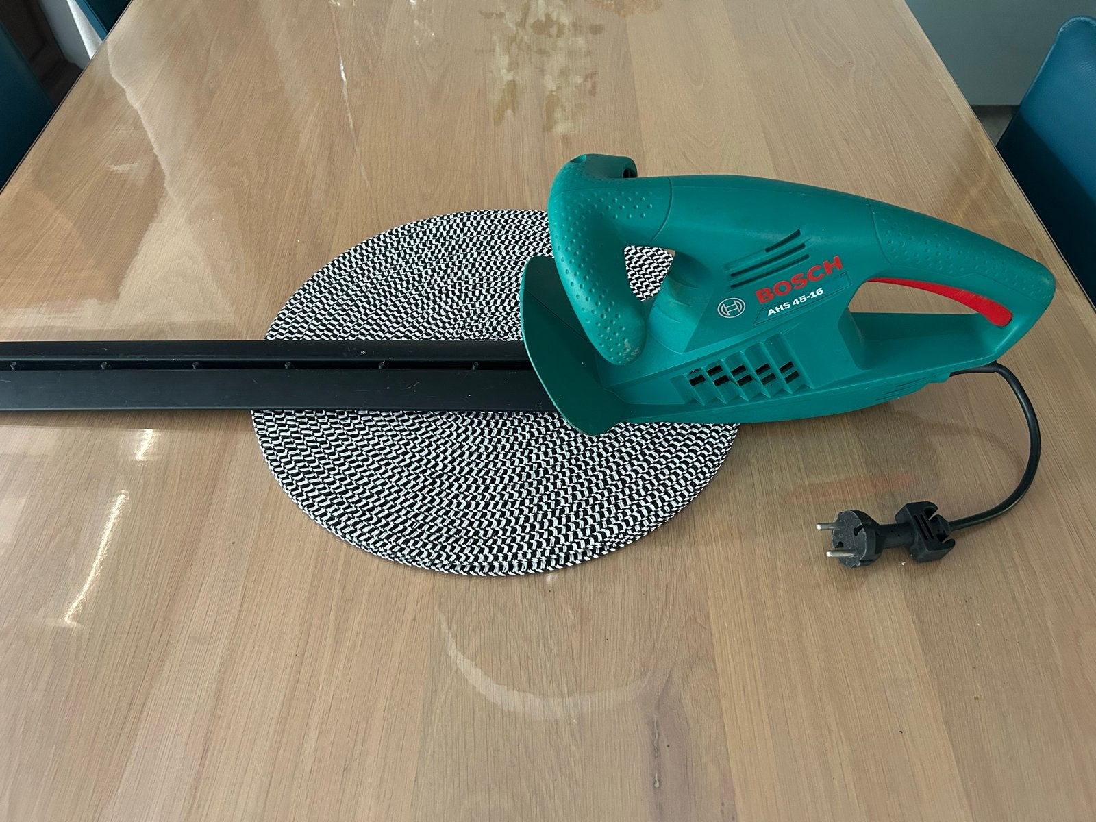 Bosch AHS 45-16 Heggenschaar - Elektrisch, Tuin en Terras, Heggenscharen, Gebruikt, Elektrisch, Ophalen of Verzenden