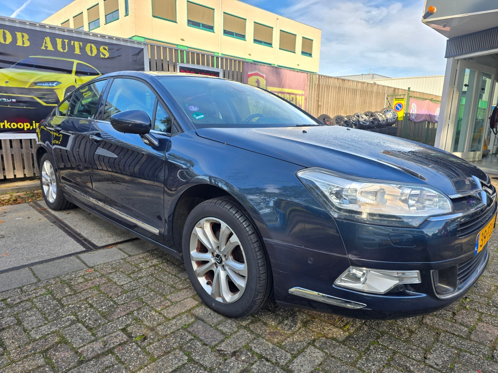 Citroen C5 1.6 THP Exclusive/leer/airco/navi/cruise/trekhaak, Voorwielaandrijving, Euro 5, 15 km/l, Gebruikt