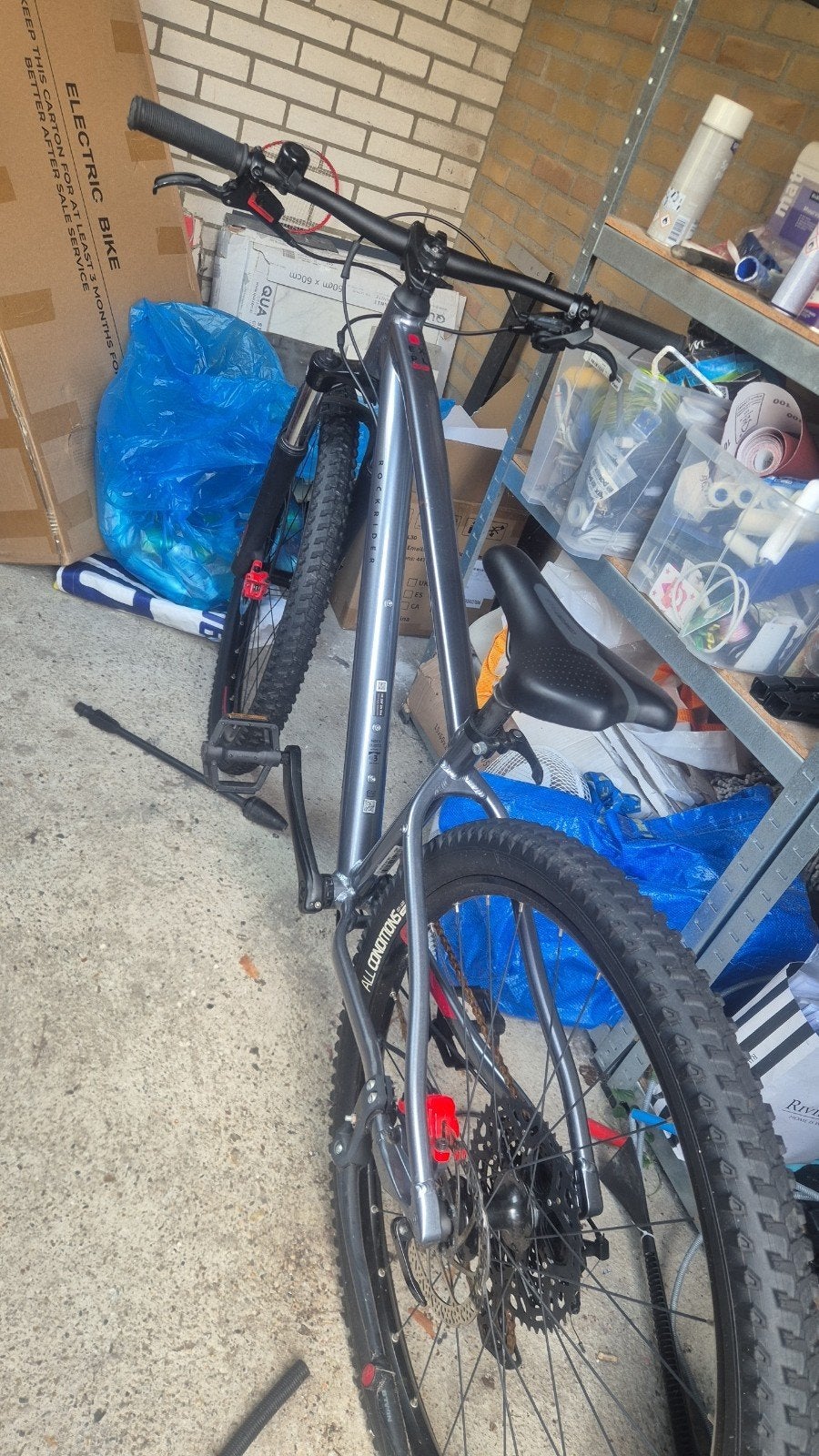 Rockrider ST 530 Mountainbike - Zo goed als nieuw, Fietsen en Brommers, Hardtail, Heren, Zo goed als nieuw, Schijfrem