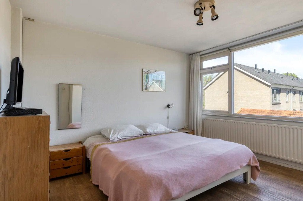 Auping bed 2 persoons, Ophalen, Gebruikt, Wit, Tweepersoons