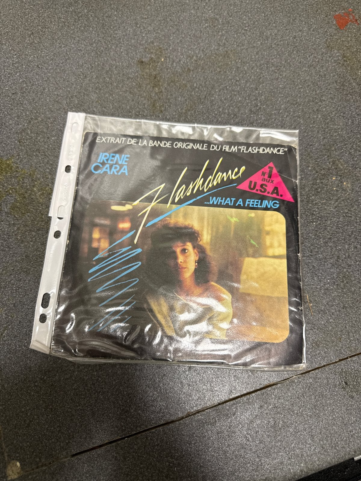 Irene Cara - Flashdance... What a Feeling (Single), Ophalen, Gebruikt, 7 inch, Fotohoes