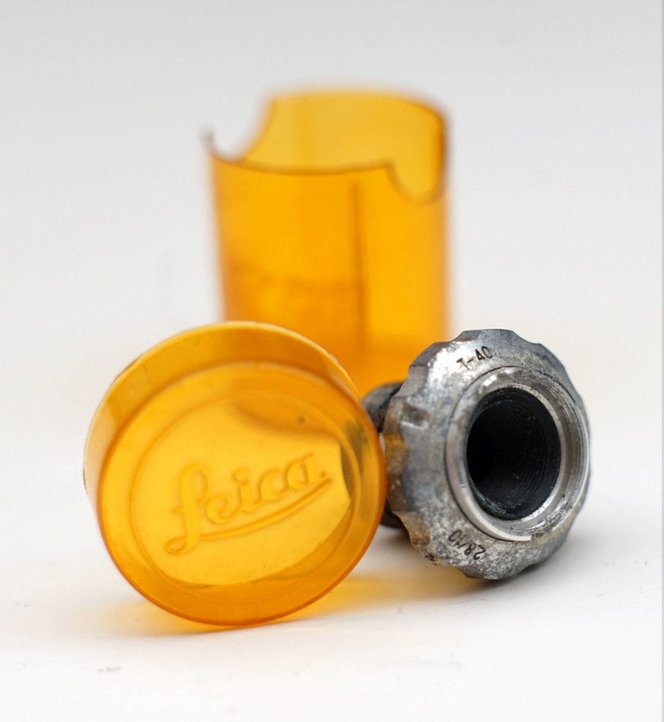 Vintage T 40 lens (10mm f2.8) in LEICA doosje (f: 2.8-11), Ophalen of Verzenden, 1960 tot 1980, Lens of Lenzen
