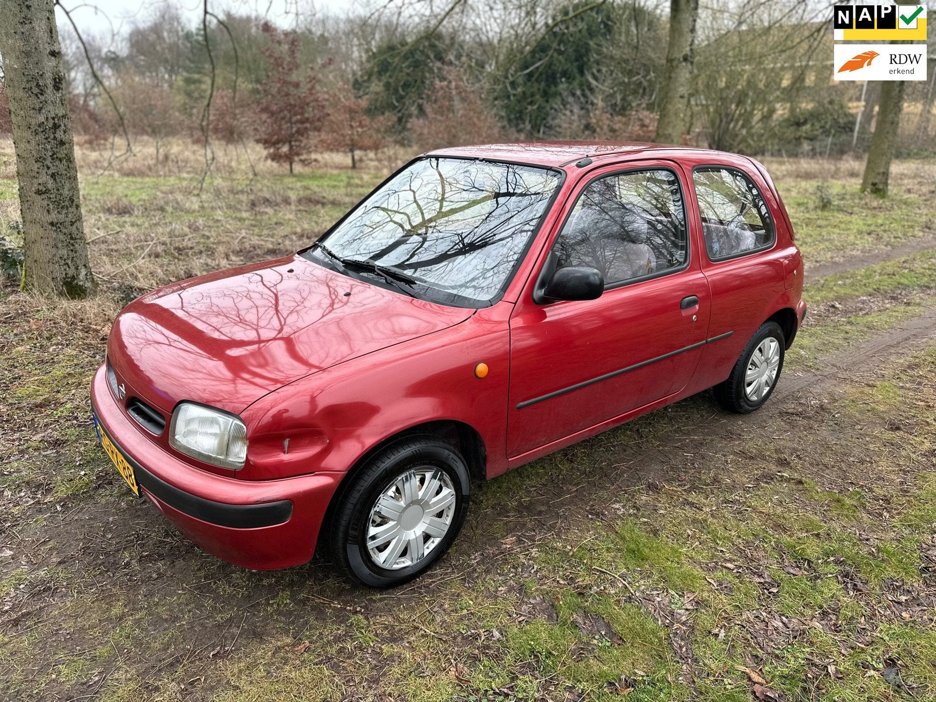 Nissan Micra 1.0 AUTOMAAT A.P.K. t/m 05-02-2027, Auto's, 4 cilinders, 800 kg, 450 kg, Origineel Nederlands