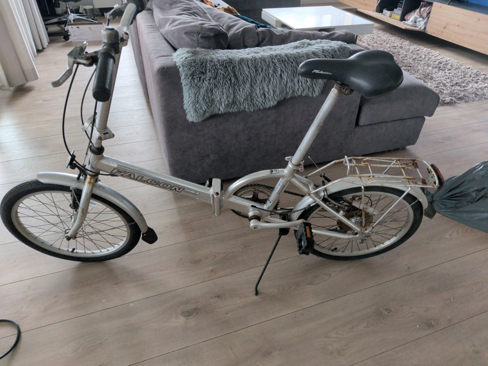 Nimbus Falcon Opvouwbare Fiets - Lichtgewicht Aluminium, Ophalen of Verzenden, Gebruikt, 20 inch of meer, Versnellingen