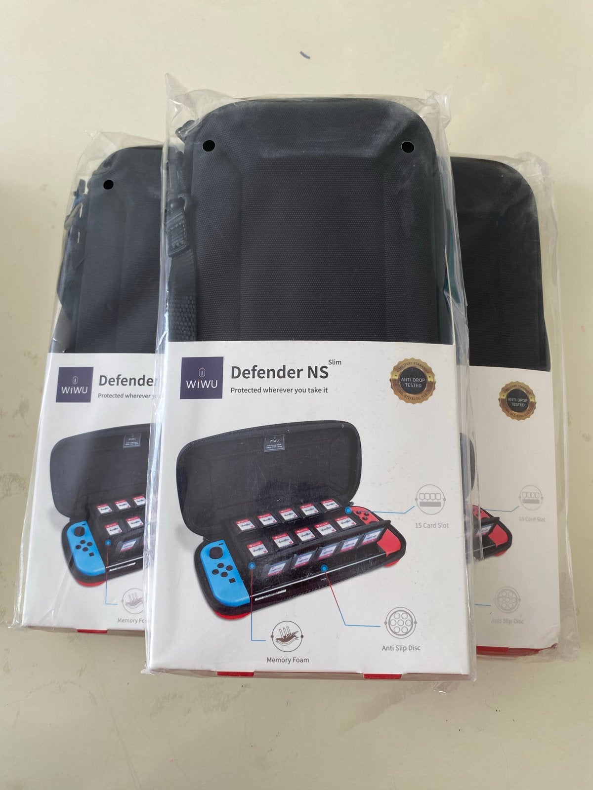 Nintendo Switch Hoes - Defender NS Slim - Nieuw, Ophalen of Verzenden, Nieuw
